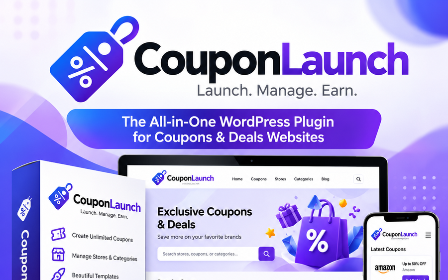 CouponLaunch plugin interface
