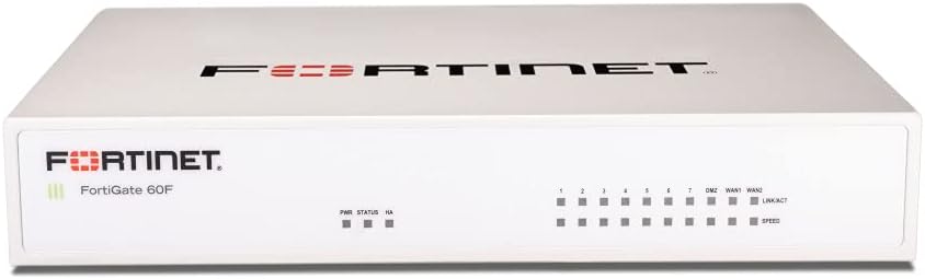 Fortinet FortiGate 60F firewall appliance